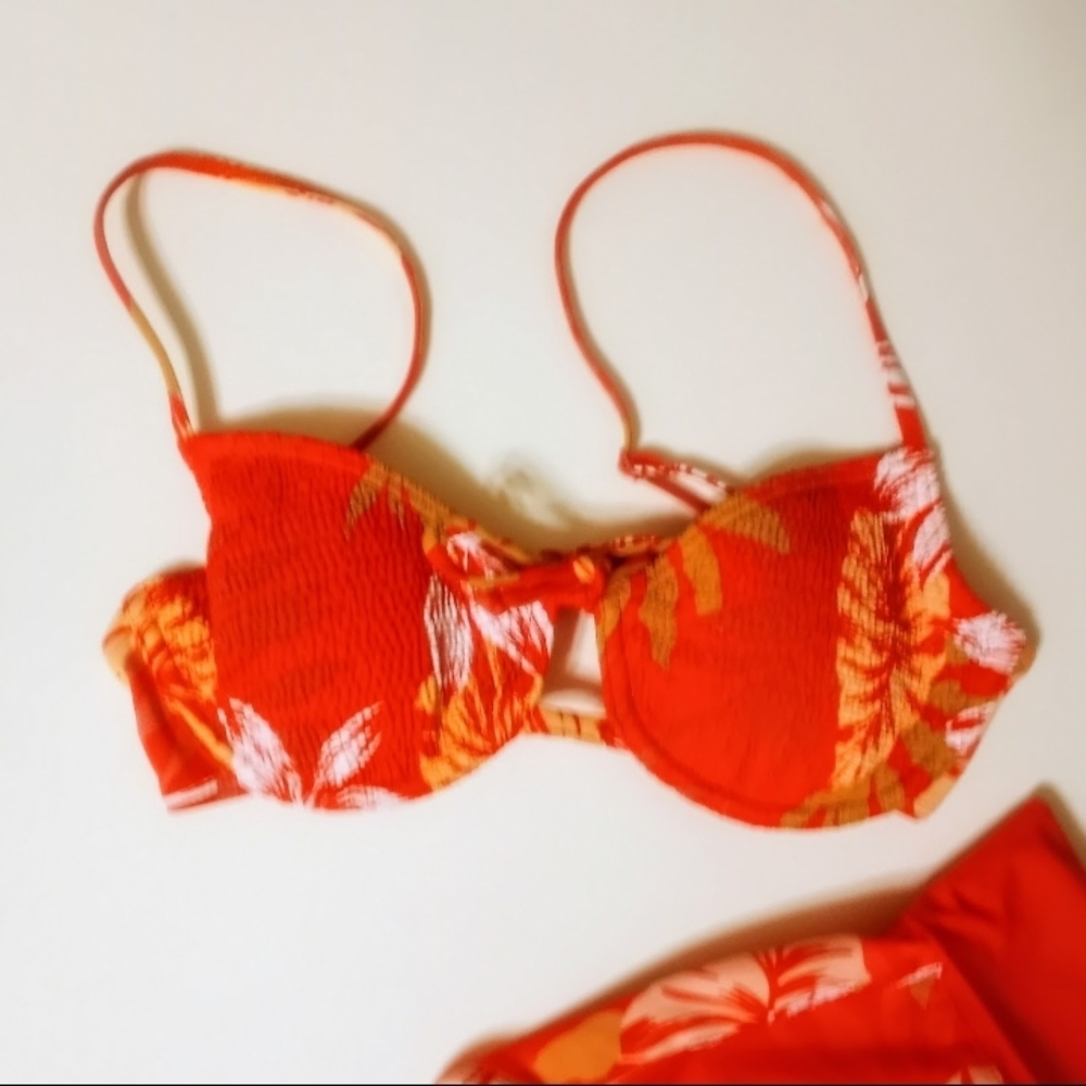 Roxy Red and Orange Bikini
